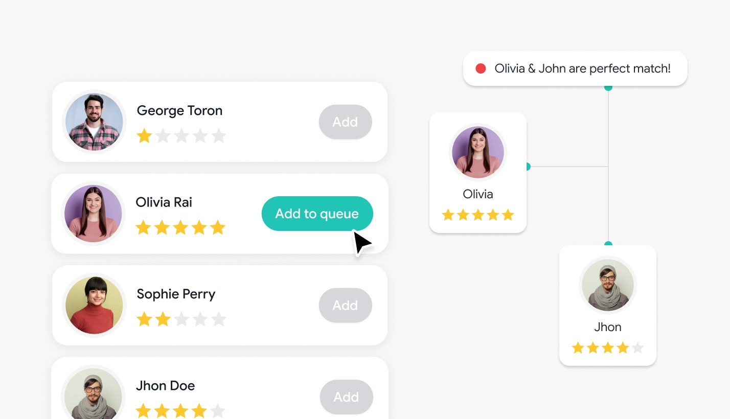 Smart matchmaking preview